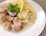鶏肉と白菜のココナッツバター蒸し作り方10写真