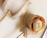 お弁当に…ちくわを巻いて♡明太マヨロール作り方2写真