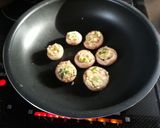 味噌＆ブルーチーズのマッシュルーム作り方2写真