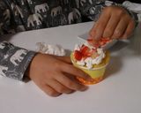 妹に作るbirthdayケーキ作り方3写真