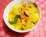 ふわとろ〜♡長ネギで優しい味の親子丼作り方5写真
