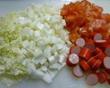 ダイエット！カリーヴルストすーぷ作り方1写真