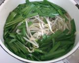 簡単 副菜 もやしと ニラの からし和え作り方3写真