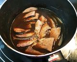 超簡単♡レバニラにも♡塊レバーのソース煮作り方5写真
