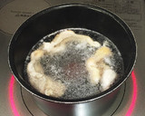 唐揚げの残りで鶏皮ポン酢作り方2写真