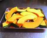 揚げかぼちゃのそぼろあんかけ作り方1写真