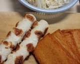 簡単ヘルシー♡もやしとちくわの和風カレー作り方1写真
