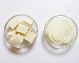 高野豆腐と玉葱の玉子とじ作り方1写真