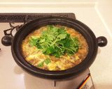 バターの香り♡熱々豆腐の玉子とじ作り方5写真
