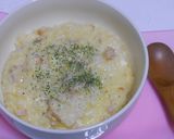 スモークチキンと玉ねぎの簡単リゾット♪作り方12写真