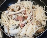鶏肉とたっぷりきのこのポン酢煮☆作り方3写真