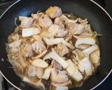 鶏肉とたっぷりきのこのポン酢煮☆作り方4写真