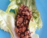 USA発!超簡単椎茸チキンレタスラップ作り方4写真