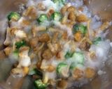なめことオクラのおろし酢和え作り方2写真