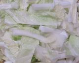 ♪白菜とチンゲン菜のクリームスープ♪作り方1写真