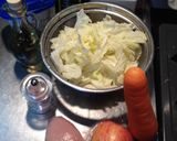 白菜とリンゴのサッパリサラダ作り方1写真