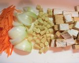 厚揚げと野菜の万能醤油炒め煮作り方2写真