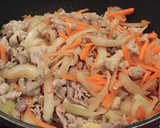 厚揚げと野菜の万能醤油炒め煮作り方3写真