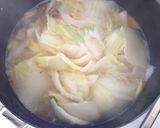 白菜と豚バラ軟骨の煮物（さっぱり煮）作り方6写真