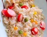 カルボナーラ炊き込みご飯・炊き込みピラフ作り方9写真