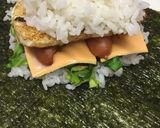 ソーセージでおにぎらず作り方4写真