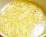 豆腐とカニかまの具だくさん中華スープ作り方5写真