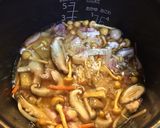 なめこと冷蔵庫の余り物で炊き込みご飯作り方2写真