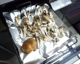 お酒のお伴に☆焼き茸の柚子胡椒浸し作り方5写真