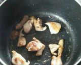 鶏もも肉と白菜の雑炊作り方2写真
