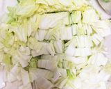 白菜と豚挽肉で♪ピリ辛味噌ラーメン作り方1写真
