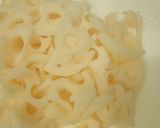 蓮根入り甘辛牛そぼろ作り方1写真
