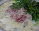 中華だしで作る豆乳鍋作り方4写真