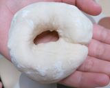 ココナッツオイルでミニベーグルパン作り方4写真