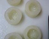 ＊とろとろ大根のふわふわつくね詰め＊作り方2写真