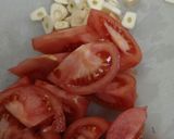 トマトかき卵スープ♪にんにく入り作り方2写真