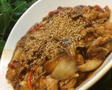 冷蔵庫整理で野菜炒め特製餡ダレ作り方4写真