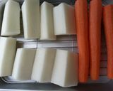 大根とにんじんの味噌漬け作り方1写真
