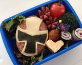 新ヒーロー♪ニンニンジャーキャラ弁作り方10写真