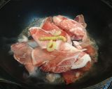 つぼみ菜とゆり根の大人の焼きそば作り方2写真