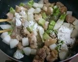 ☆鶏と蕪とブロッコリーのクリームパスタ☆作り方5写真