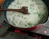 ☆鶏と蕪とブロッコリーのクリームパスタ☆作り方8写真
