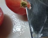 トマトと豚肉の炒めもの作り方5写真