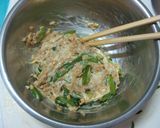茎ワカメと納豆の油あげ焼き作り方2写真
