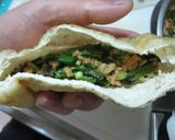 茎ワカメと納豆の油あげ焼き作り方5写真