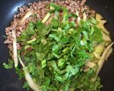 簡単！ヘルシー♪セロリとひき肉の薬膳炒め作り方4写真