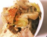 簡単豆腐と豚コマの旨辛丼作り方7写真