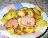 うま！じゃがいもとハムのﾏｰｶﾞﾘﾝ焼き作り方4写真