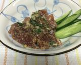 鰹の刺身ならコレ！かつおの漬け作り方4写真