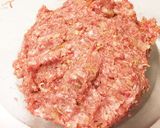 ☆豚ひき肉のエスニック蒸し☆作り方1写真