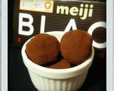 ■簡単バレンタイン■板チョコ１つ生チョコ作り方6写真